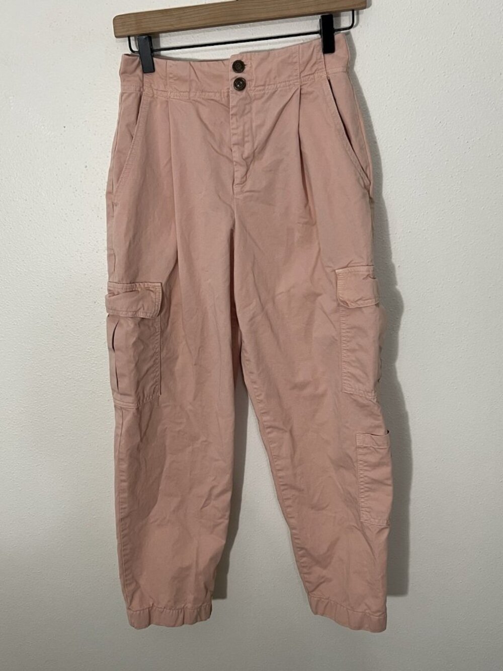 Anthropologie Pilcro Jogger Cargo Pants Pink Size 24